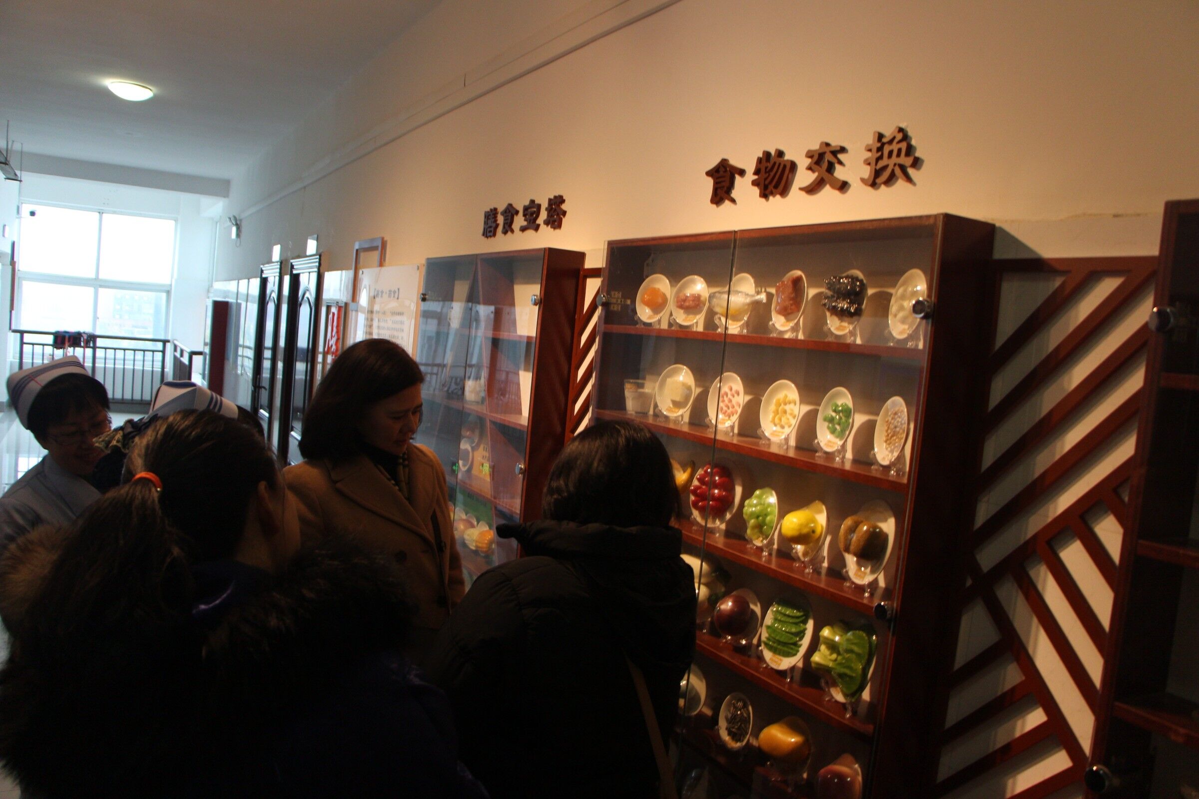 参观中医膳食养生馆